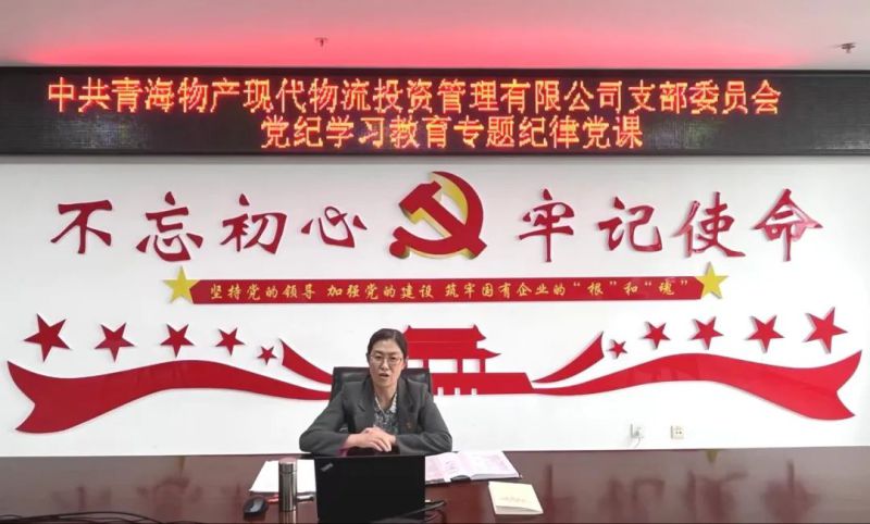 嚴(yán)明紀(jì)律作風(fēng) 永葆政治本色&mdash;&mdash;集團(tuán)黨委書(shū)記、董事長(zhǎng)劉玲同志講授專(zhuān)題紀(jì)律黨課