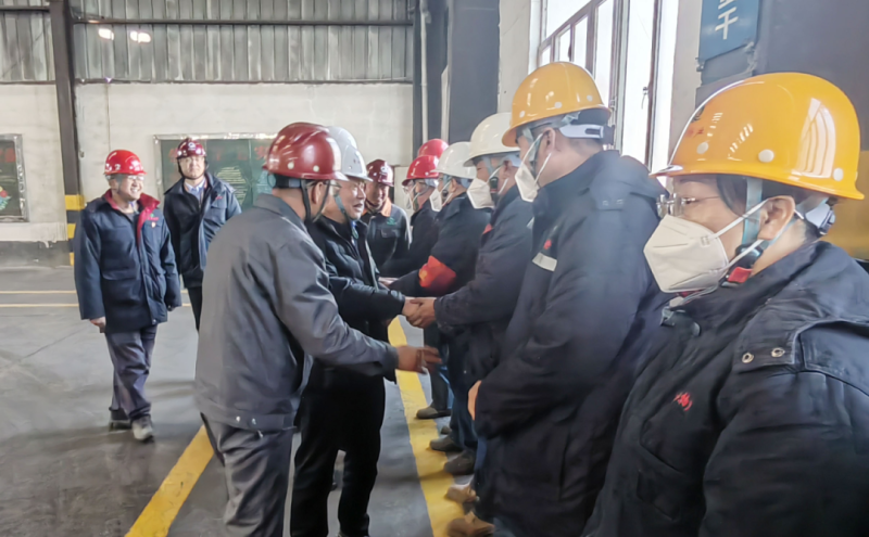 過(guò)年好！省國(guó)資委領(lǐng)導(dǎo)把新春祝福送到一線崗位