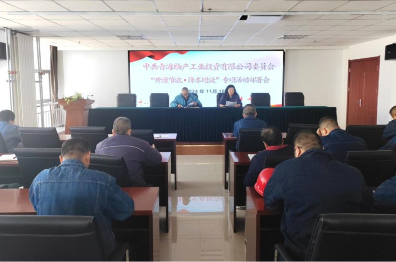 工投公司召開(kāi)&ldquo;開(kāi)源節(jié)流&bull;降本增效&rdquo;專項(xiàng)活動(dòng)部署會(huì)