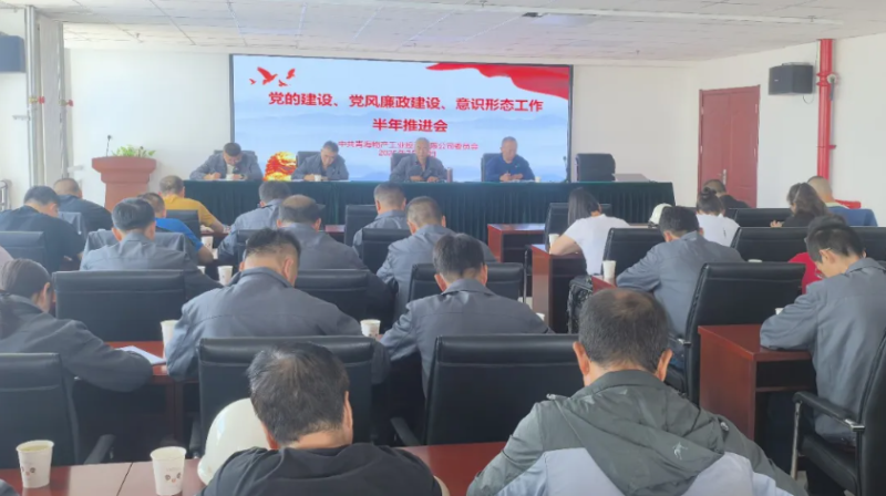 工投公司黨委召開黨的建設、黨風廉政建設、意識形態(tài)工作半年推進會